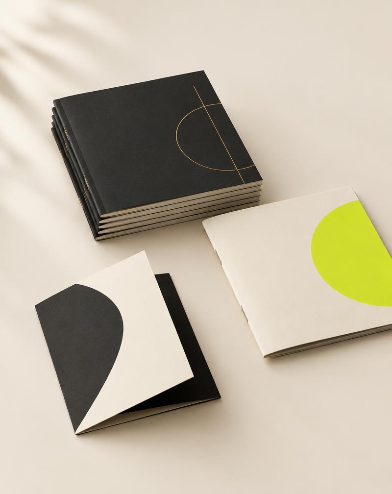 Stack of printed guides and booklets